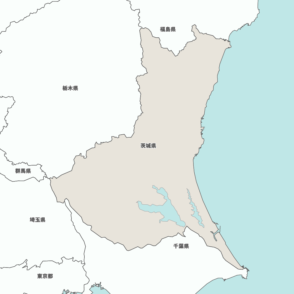茨城県の地図 | Map-It マップ・イット