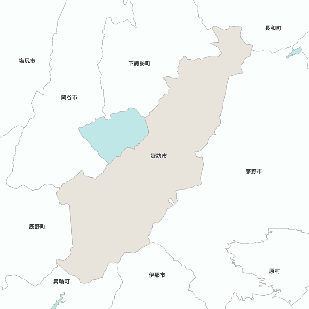 長野県諏訪市の地図 | Map-It マップ・イット