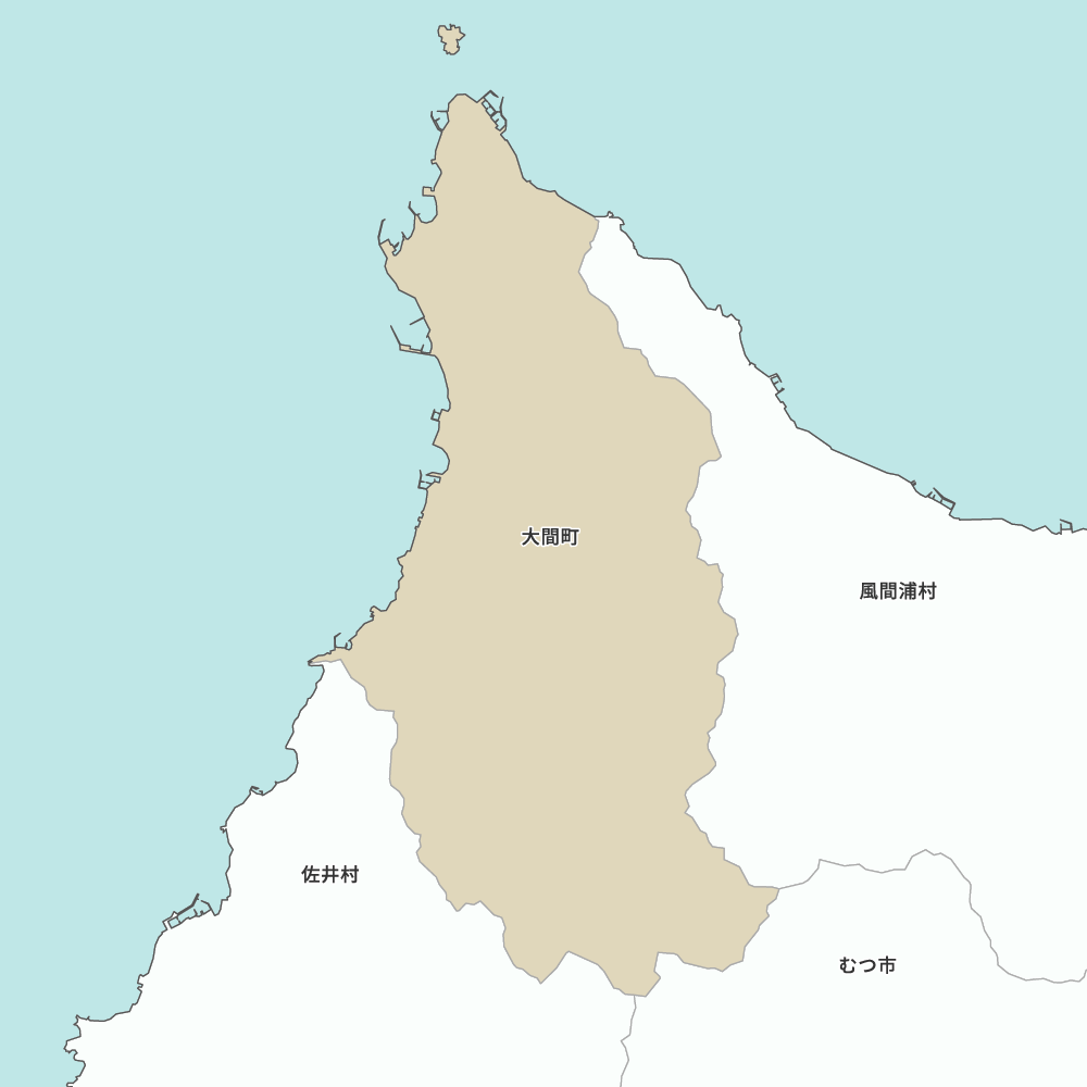 大間町