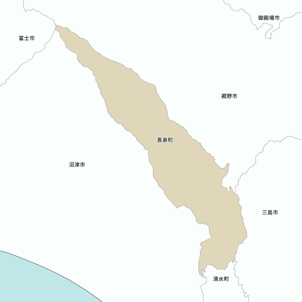 静岡県駿東郡長泉町の地図 | Map-It マップ・イット