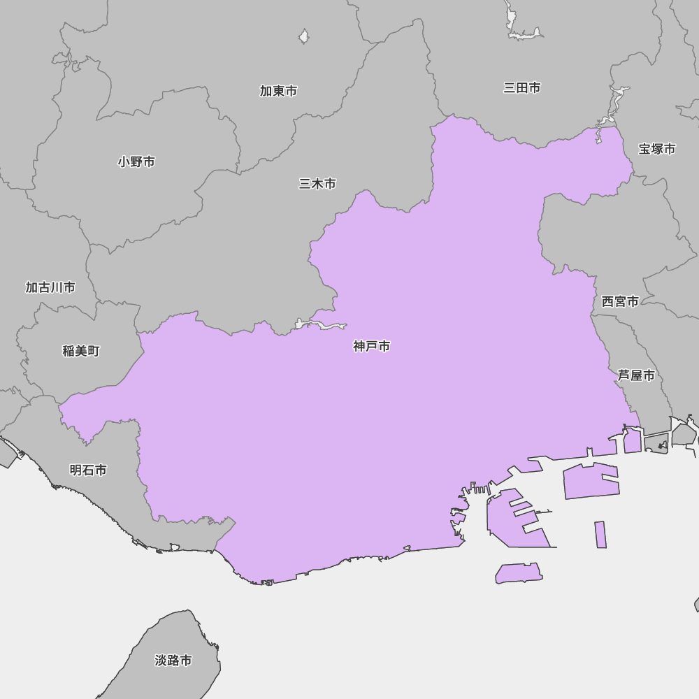 兵庫県神戸市の地図 Map It マップ イット