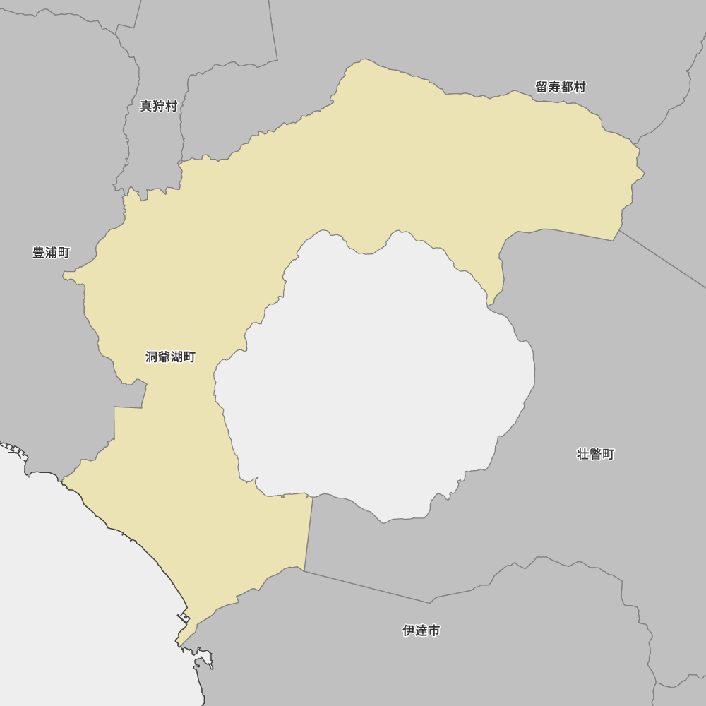 北海道胆振総合振興局虻田郡洞爺湖町の地図 Map It マップ イット