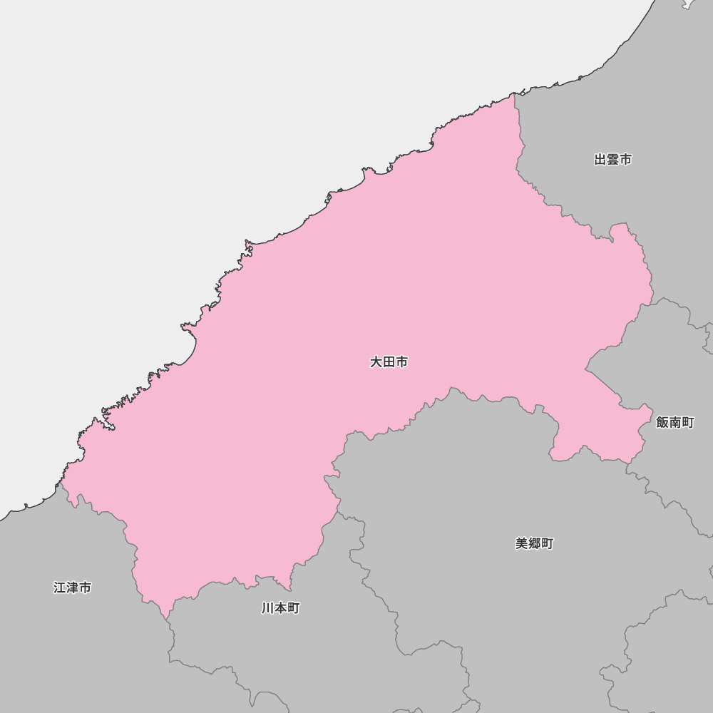 島根県大田市の地図 Map It マップ イット