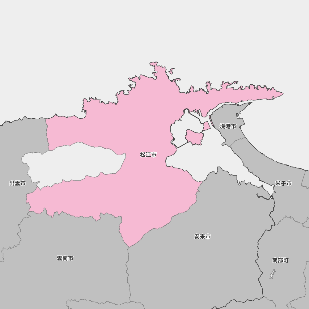 島根県松江市の地図 Map It マップ イット