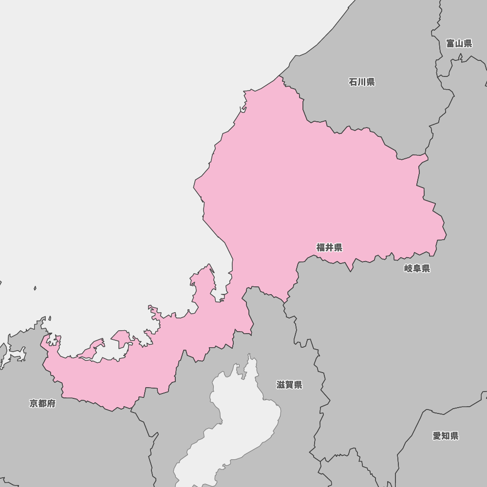 福井県の地図 Map It マップ イット