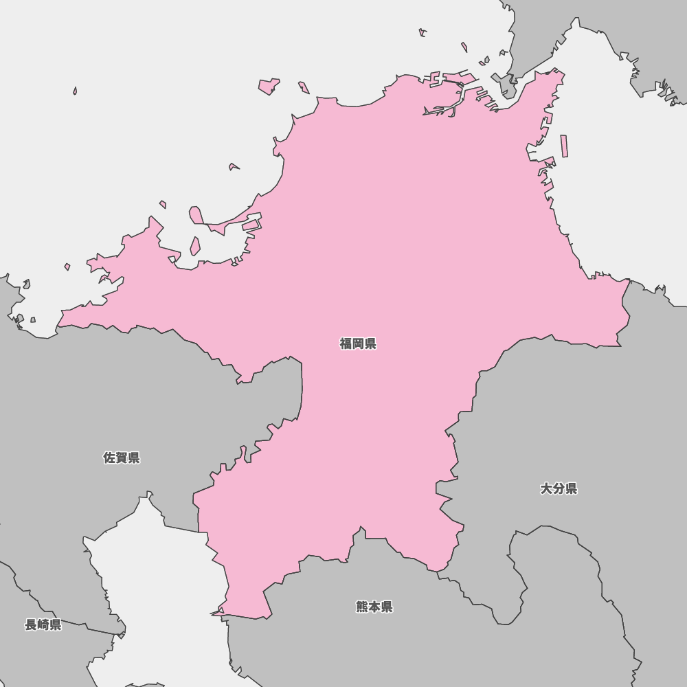 福岡県の地図 Map It マップ イット