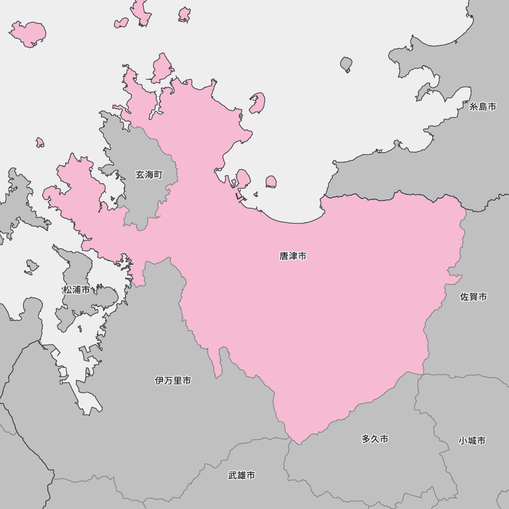 佐賀県唐津市の地図 | Map-It マップ・イット
