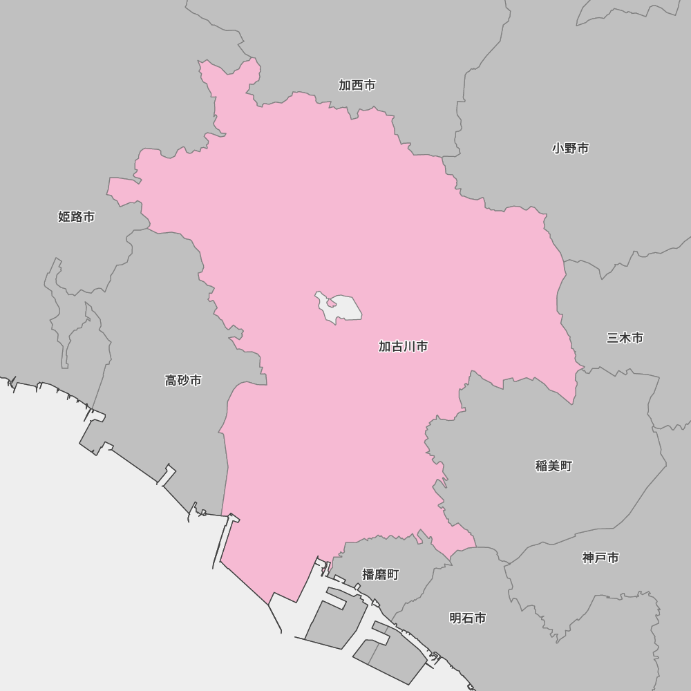 兵庫県加古川市の地図 | Map-It マップ・イット