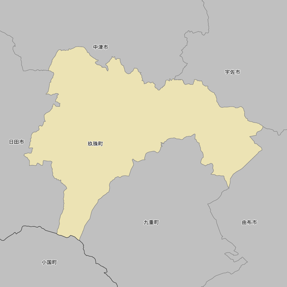 大分県玖珠郡玖珠町の地図 | Map-It マップ・イット