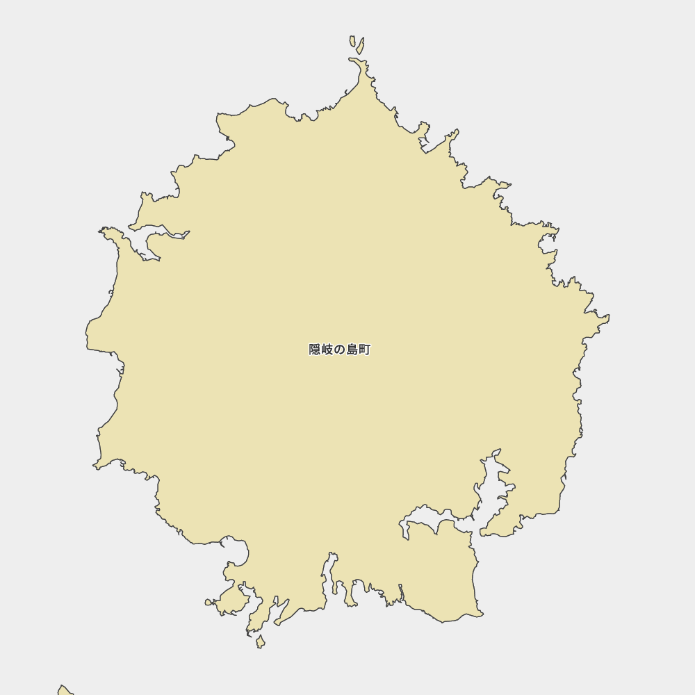 島根県隠岐郡隠岐の島町の地図 | Map-It マップ・イット