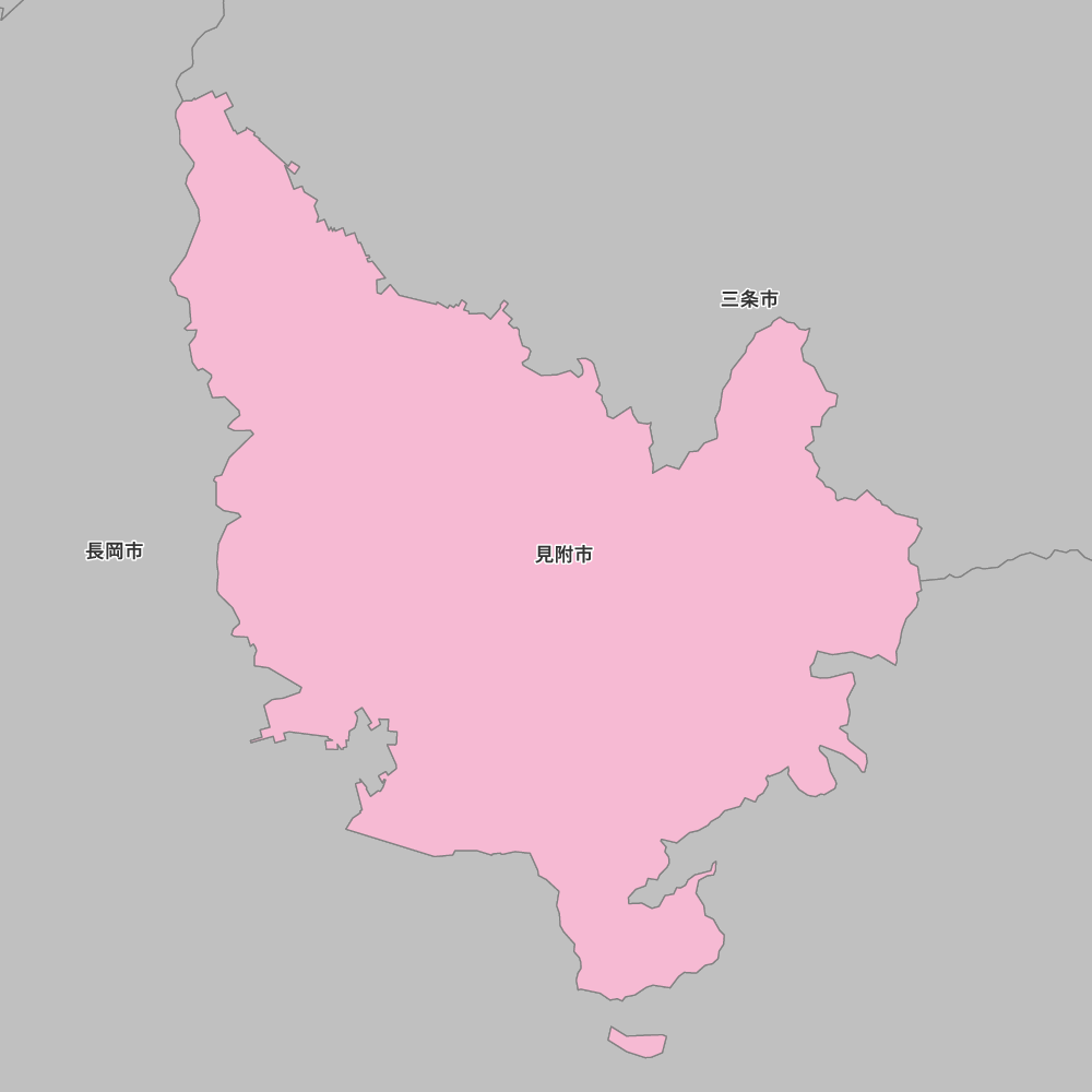 新潟県見附市の地図 | Map-It マップ・イット