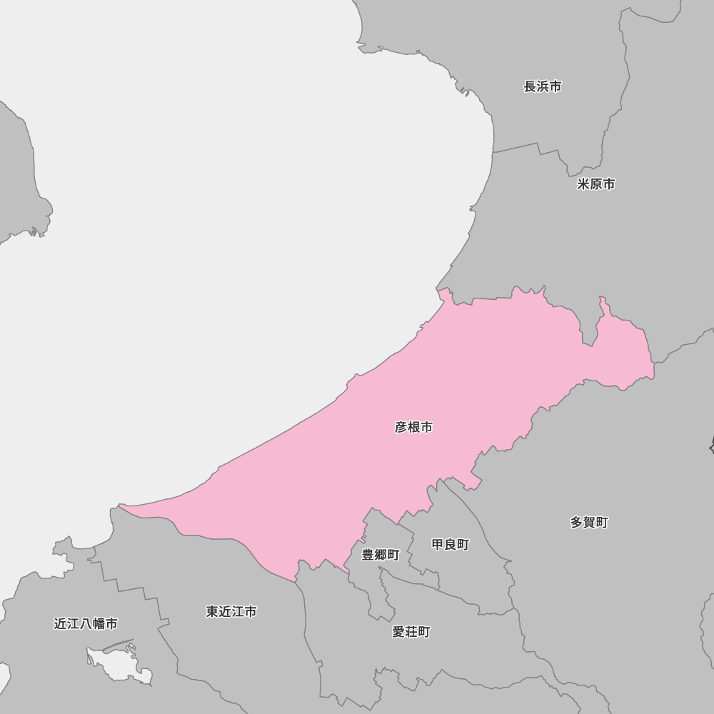 滋賀県彦根市の地図 | Map-It マップ・イット