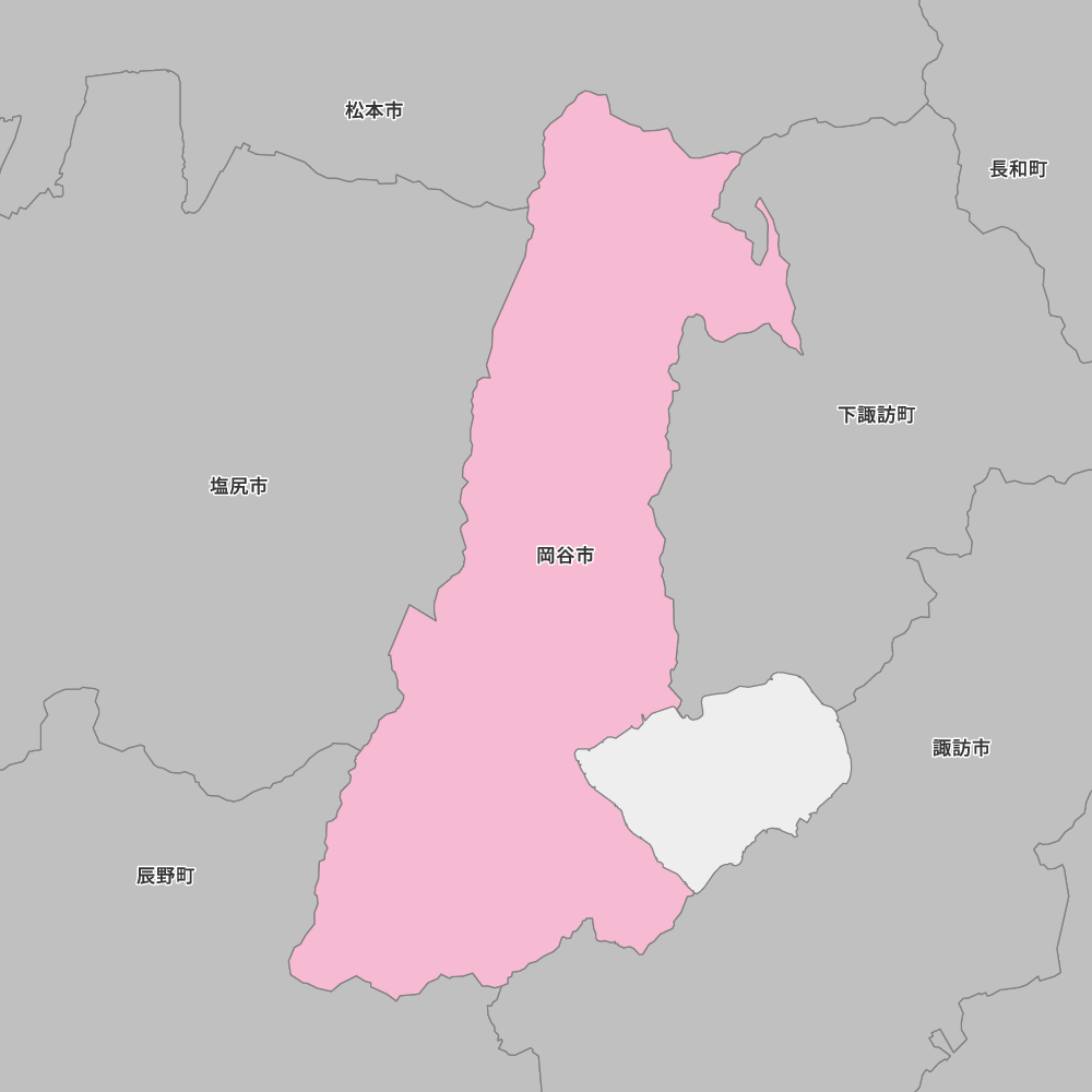 長野県岡谷市の地図 | Map-It マップ・イット