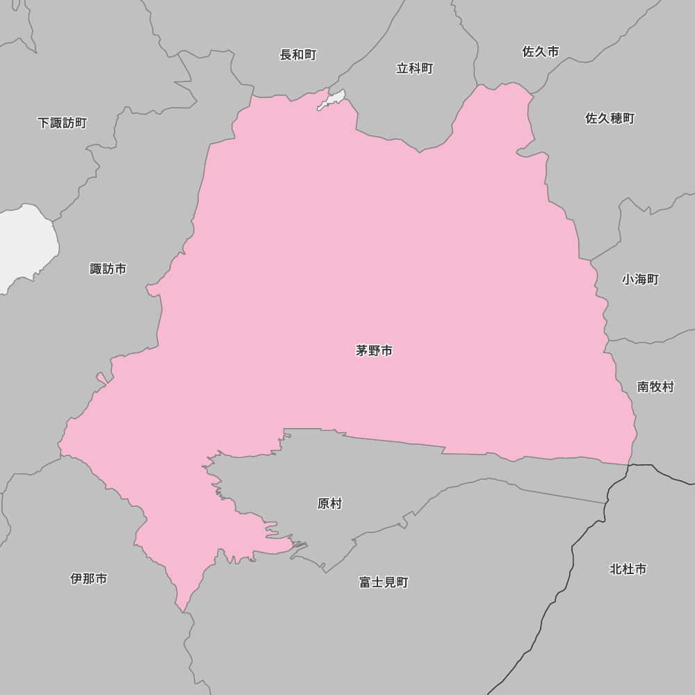 長野県茅野市の地図 | Map-It マップ・イット