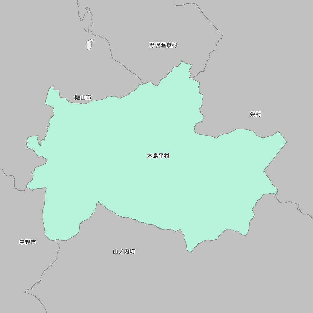 長野県下高井郡木島平村の地図 | Map-It マップ・イット