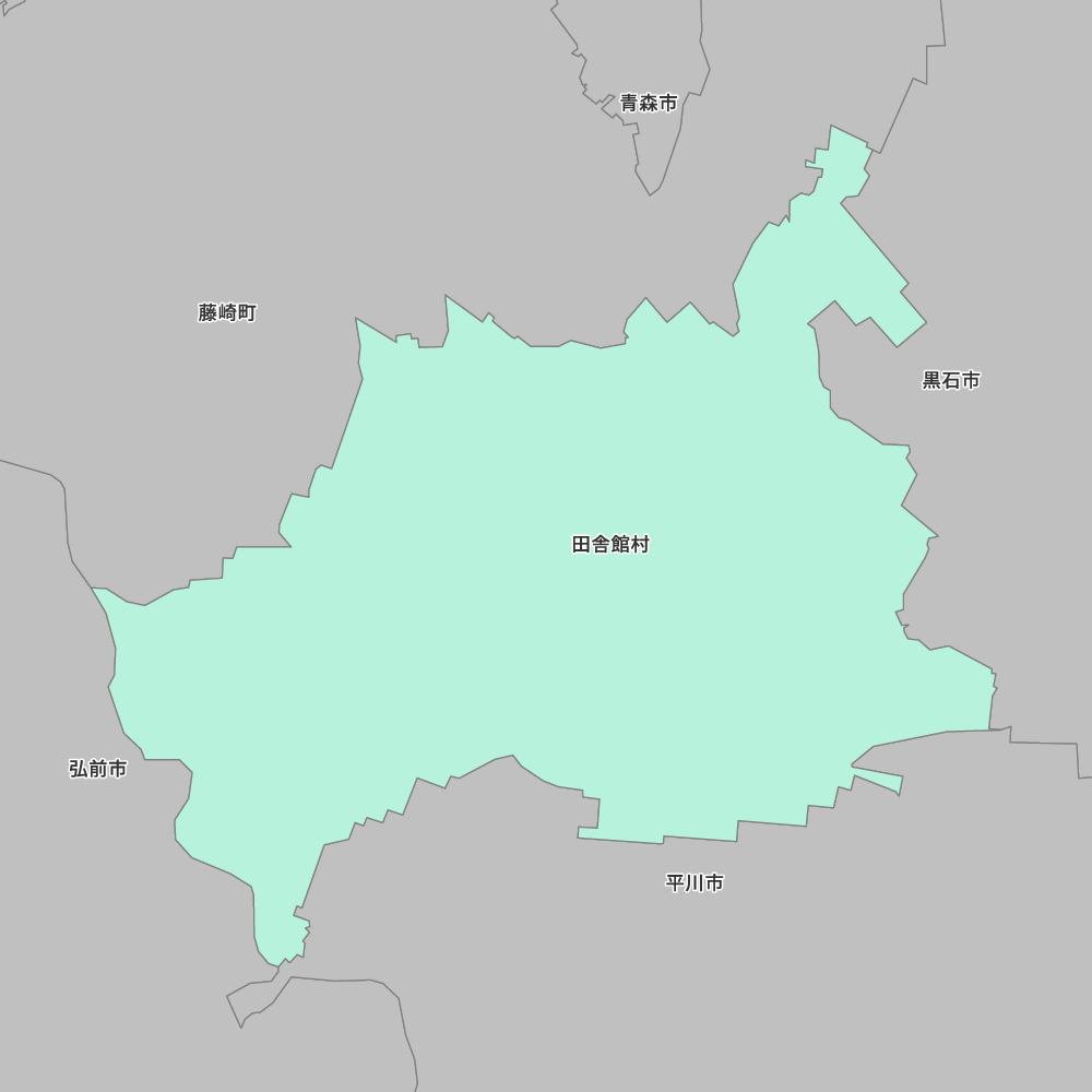 青森県南津軽郡田舎館村の地図 | Map-It マップ・イット