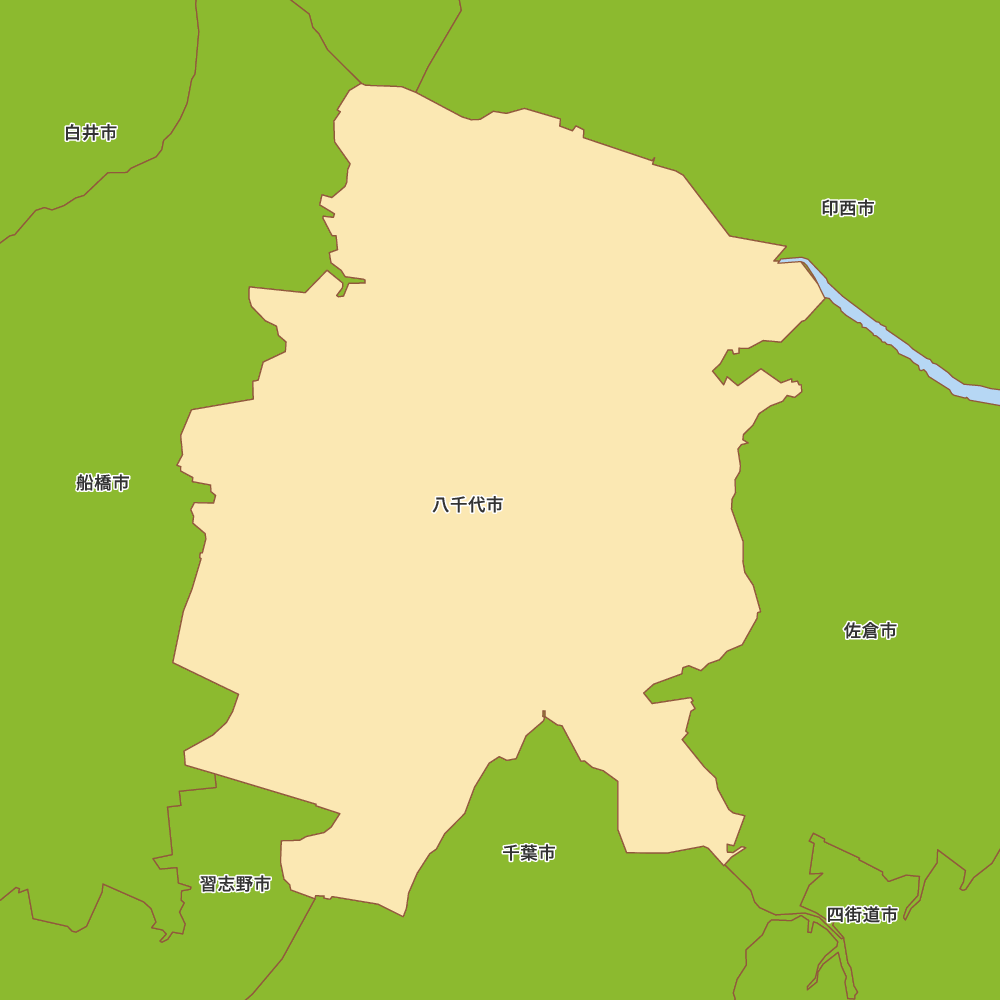 千葉県八千代市の地図 Map It マップ イット