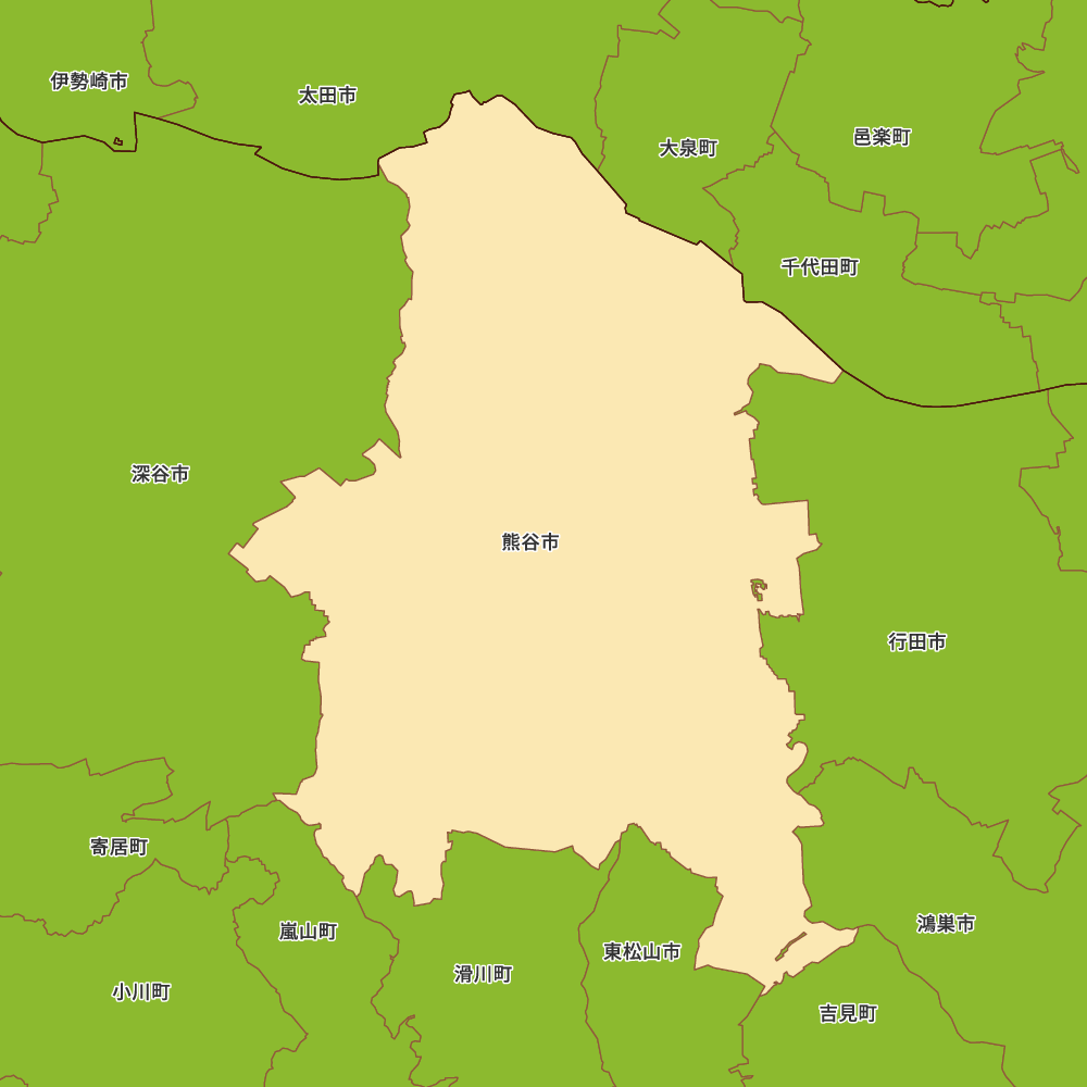 埼玉県熊谷市の地図 Map It マップ イット