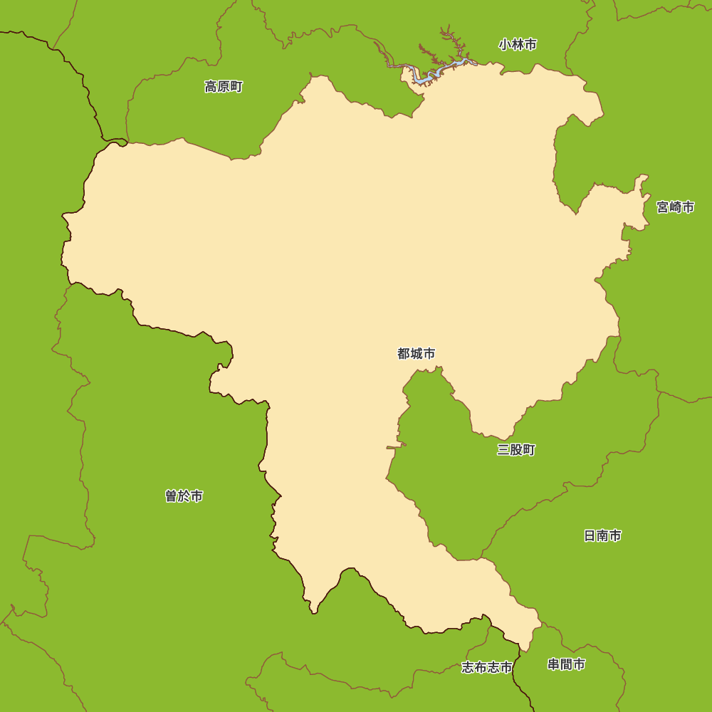 宮崎県都城市の地図 Map It マップ イット