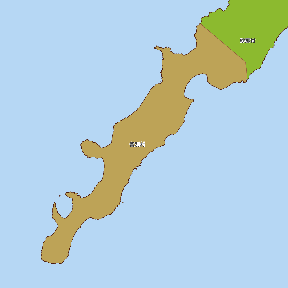 留別村