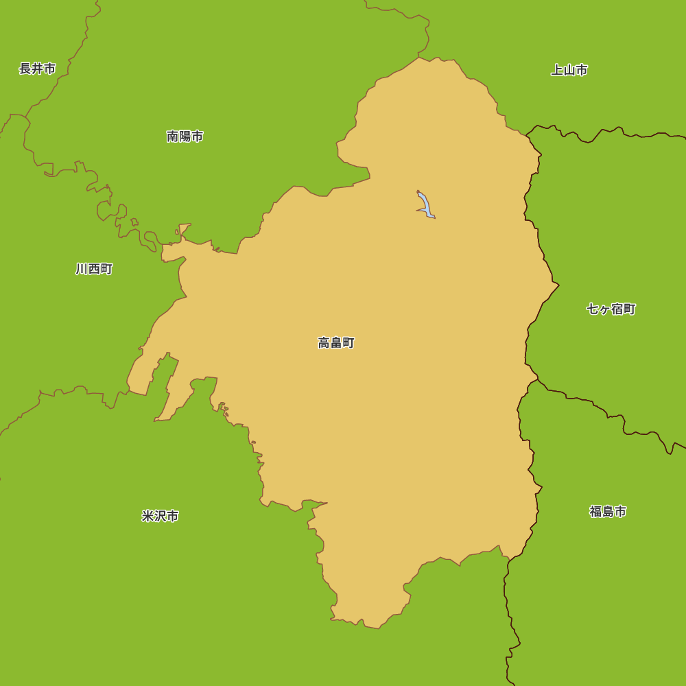 山形県東置賜郡高畠町の地図 | Map-It マップ・イット