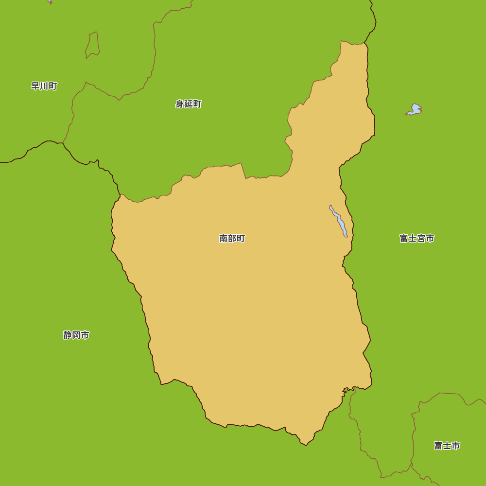 山梨県南巨摩郡南部町の地図 | Map-It マップ・イット