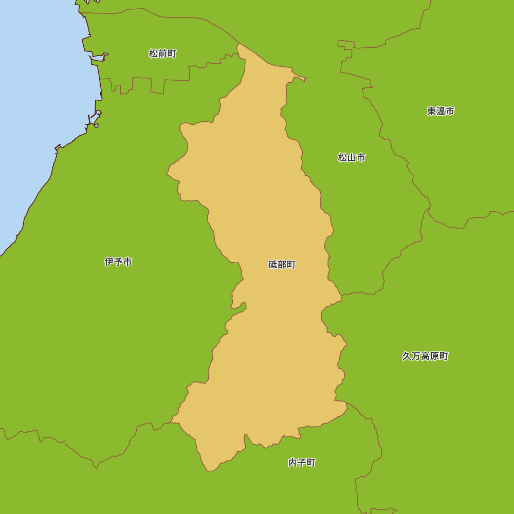砥部町