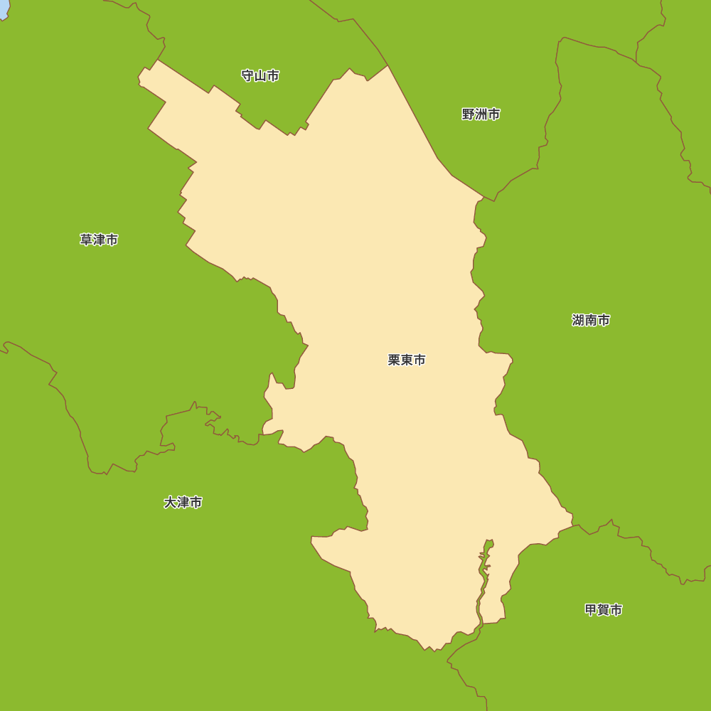 滋賀県栗東市の地図 | Map-It マップ・イット