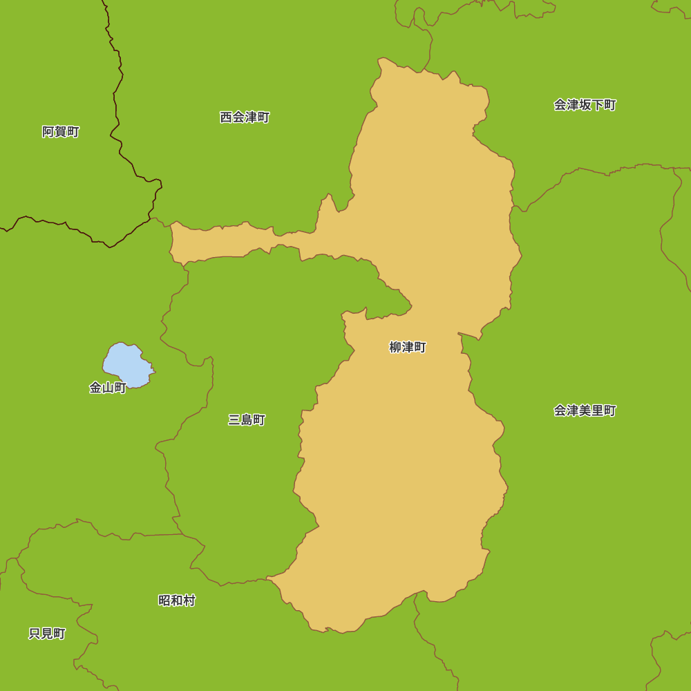 福島県河沼郡柳津町の地図 | Map-It マップ・イット