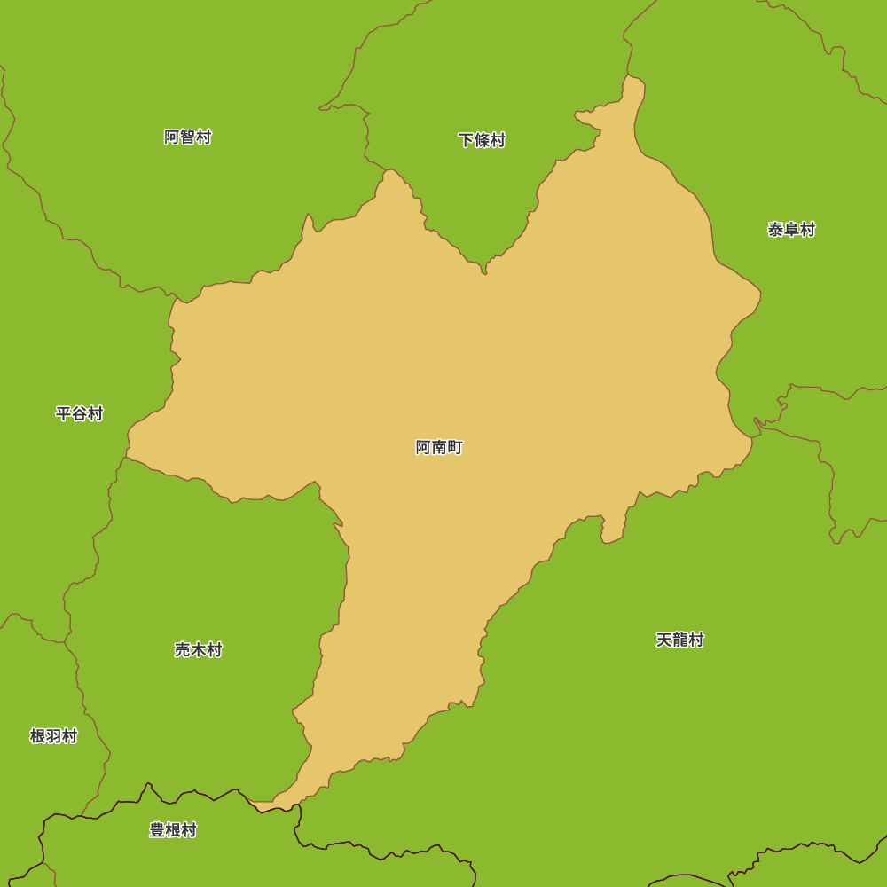長野県下伊那郡阿南町の地図 | Map-It マップ・イット