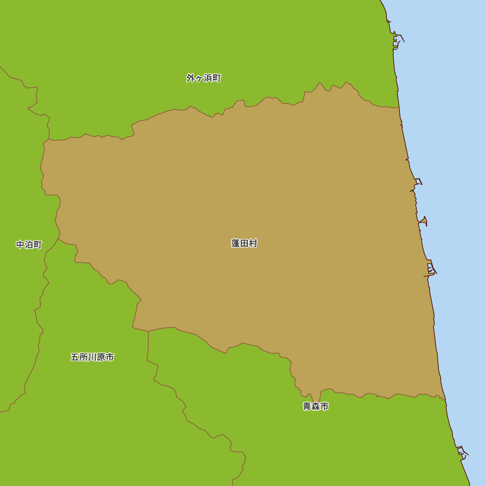 蓬田村