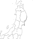 東北地方 - blank