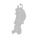 東北地方 - silhouette