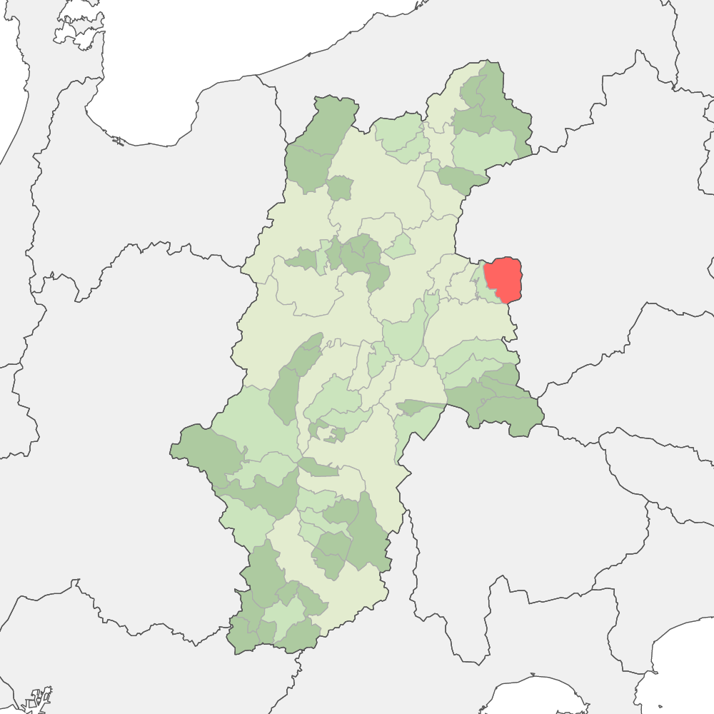 長野 県 北佐久 郡 軽井沢 町