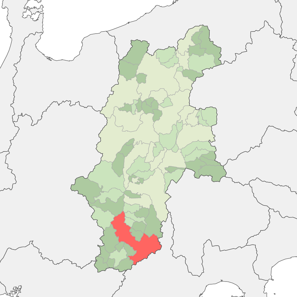 長野県飯田市の地図 | Map-It マップ・イット