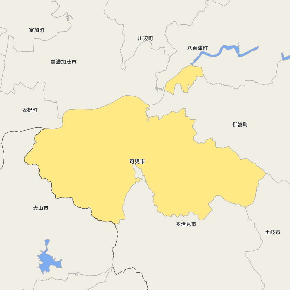 岐阜 県 可児 市