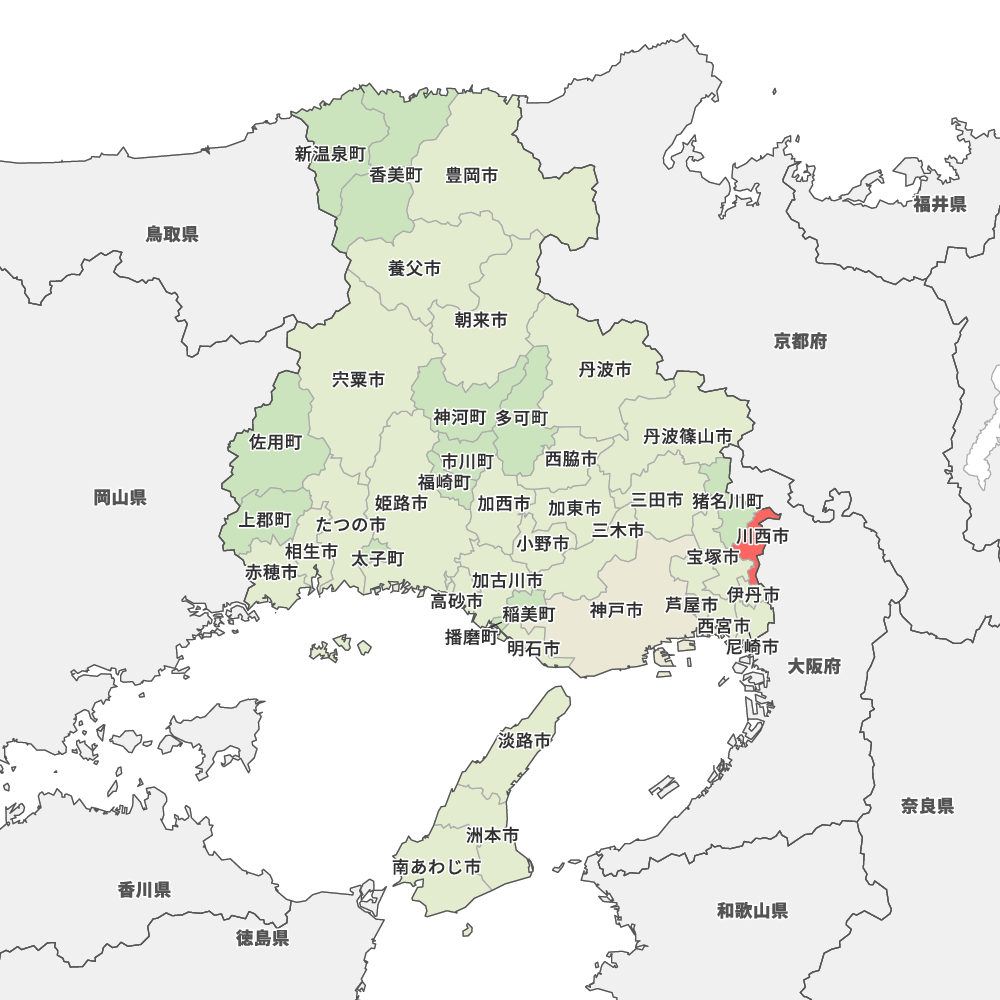 兵庫 県 川西 市