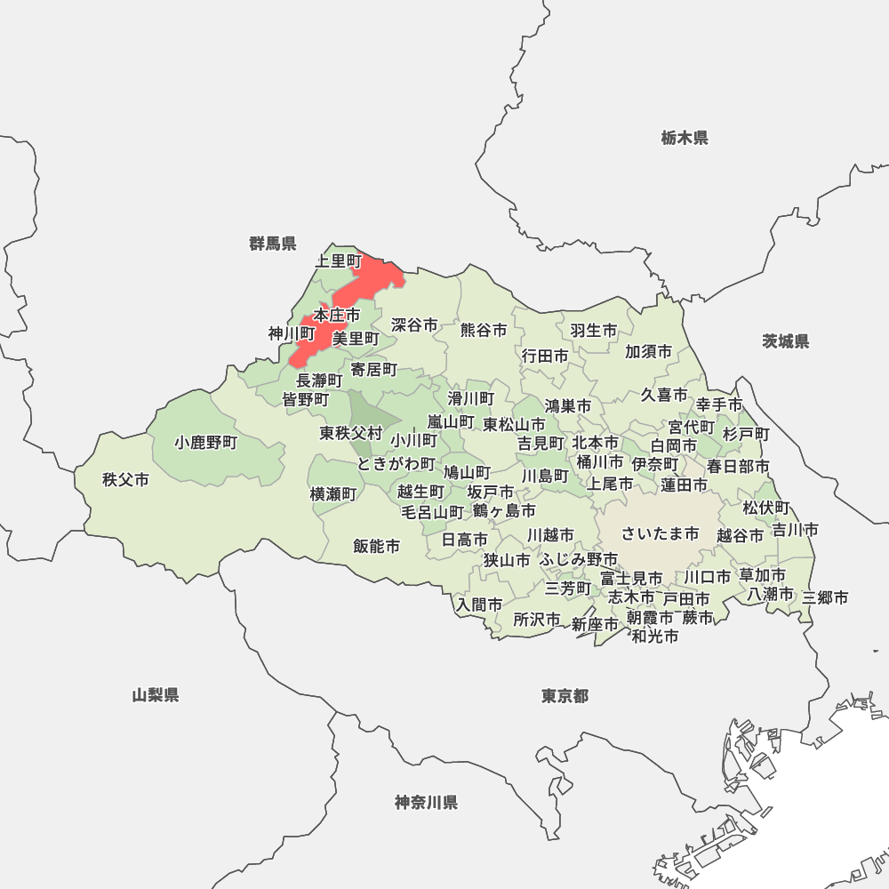 埼玉 県 本庄 市