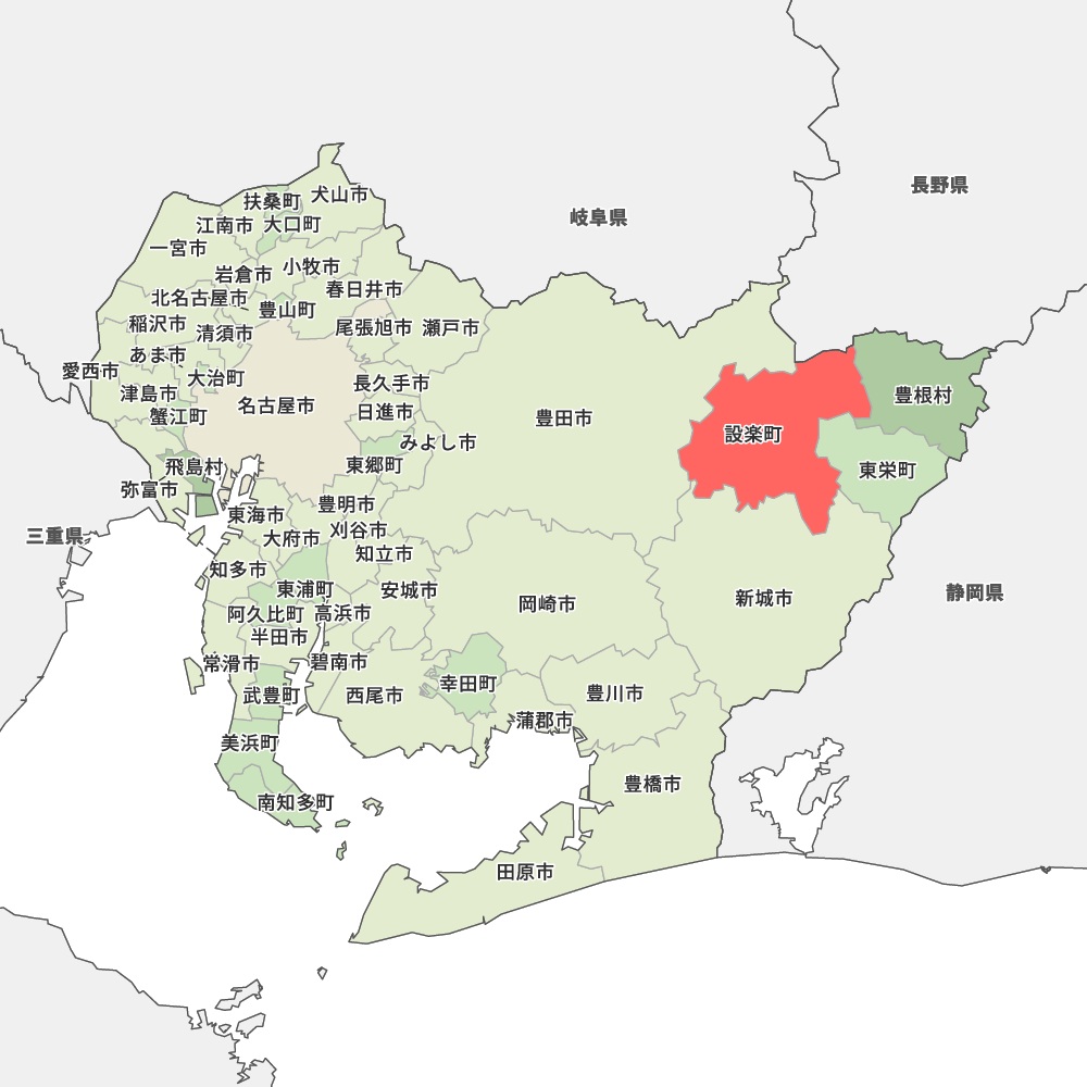愛知 県 設楽 町