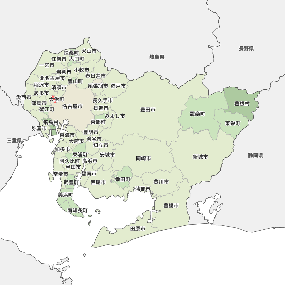 愛知県海部郡大治町の地図 | Map-It マップ・イット