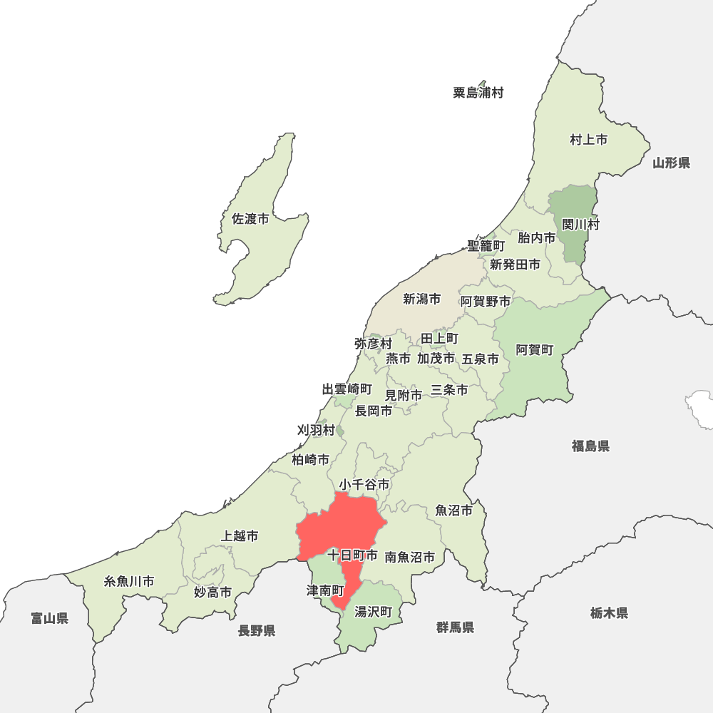 新潟 県 十日町 市