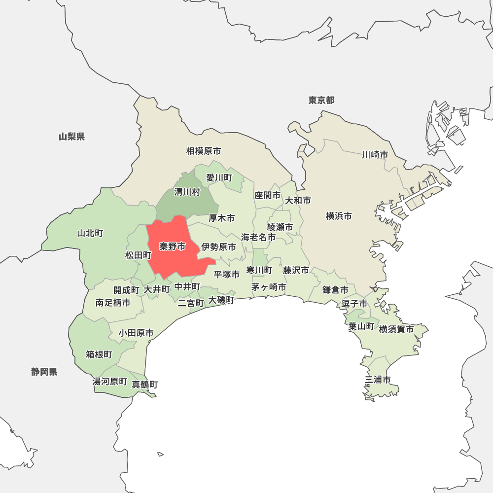 神奈川 県 秦野 市