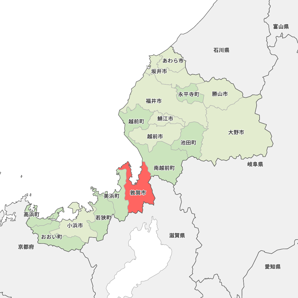 福井 県 敦賀 市