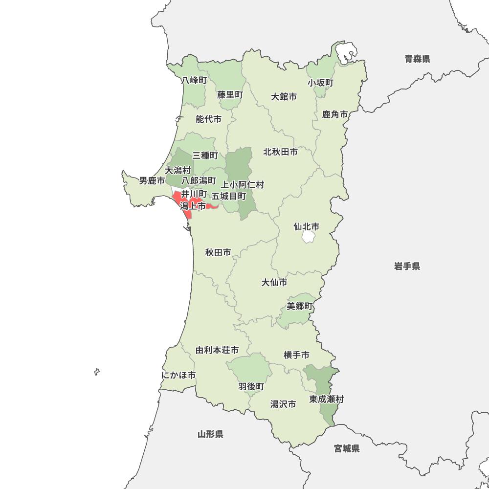 秋田 県 潟 上市