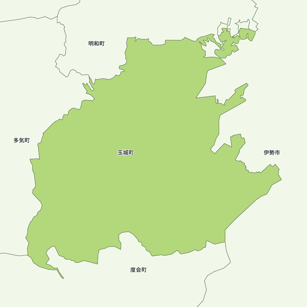三重 県 度 会 郡 玉城 町