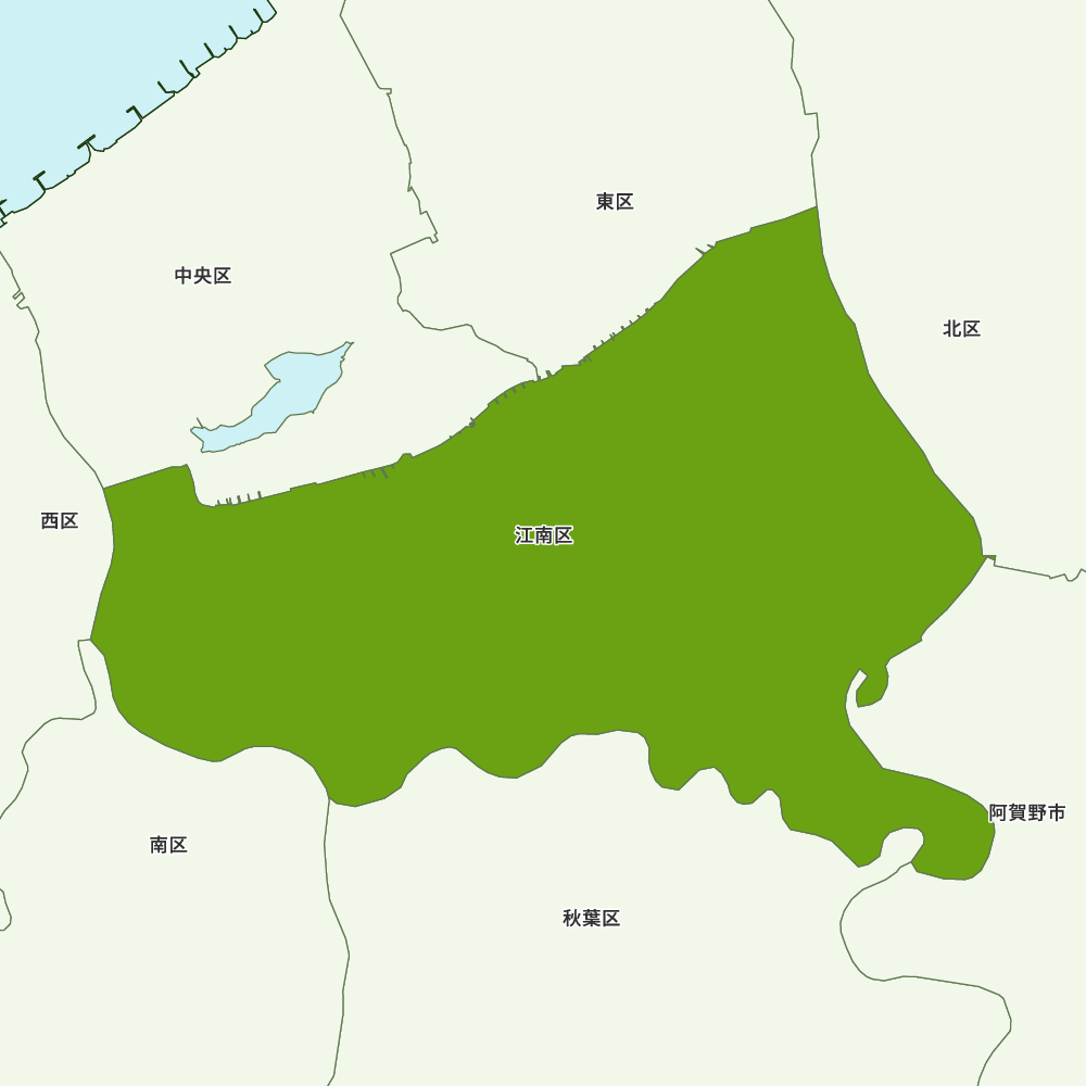 新潟 県 新潟 市 江南 区