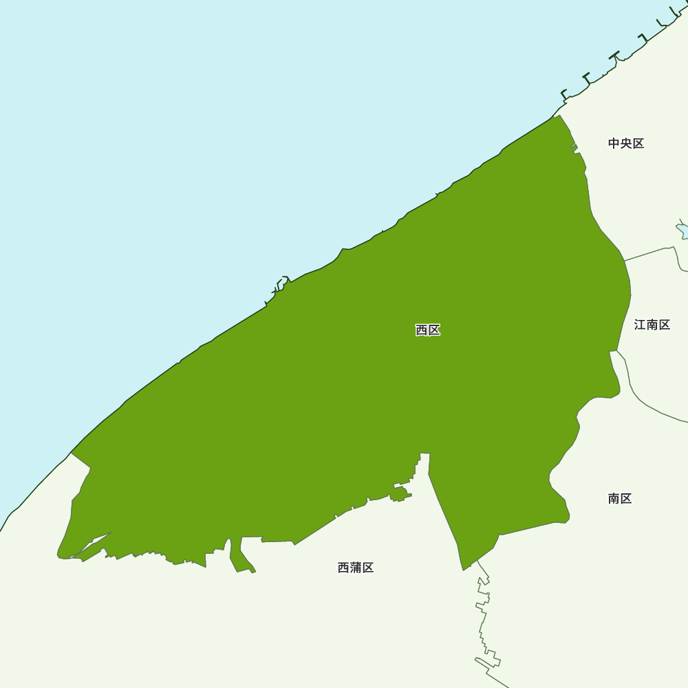 新潟 県 新潟 市 西区