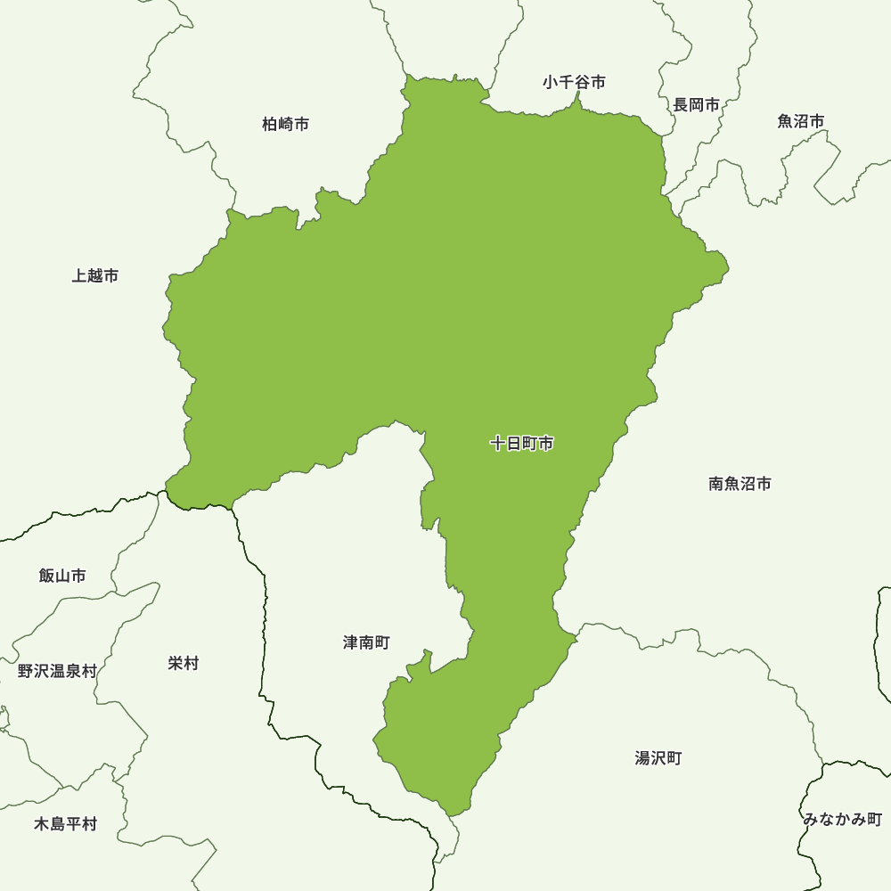新潟県十日町市の地図 | Map-It マップ・イット 十日町市津南町住宅地図令和5年