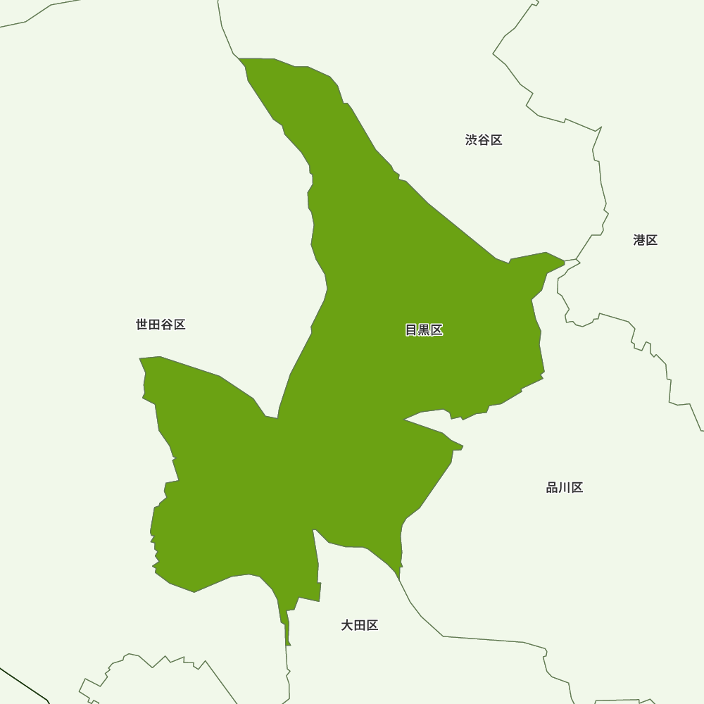 東京都目黒区の地図 | Map-It マップ・イット