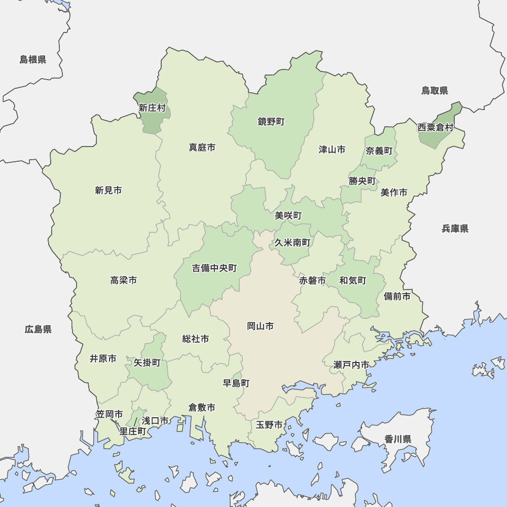 岡山 県庁 所在地